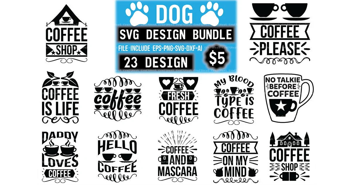 Coffee SVG Bundle