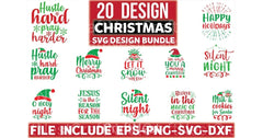 Christmas 20 Bundle - CraftNest - Digital Crafting and Art