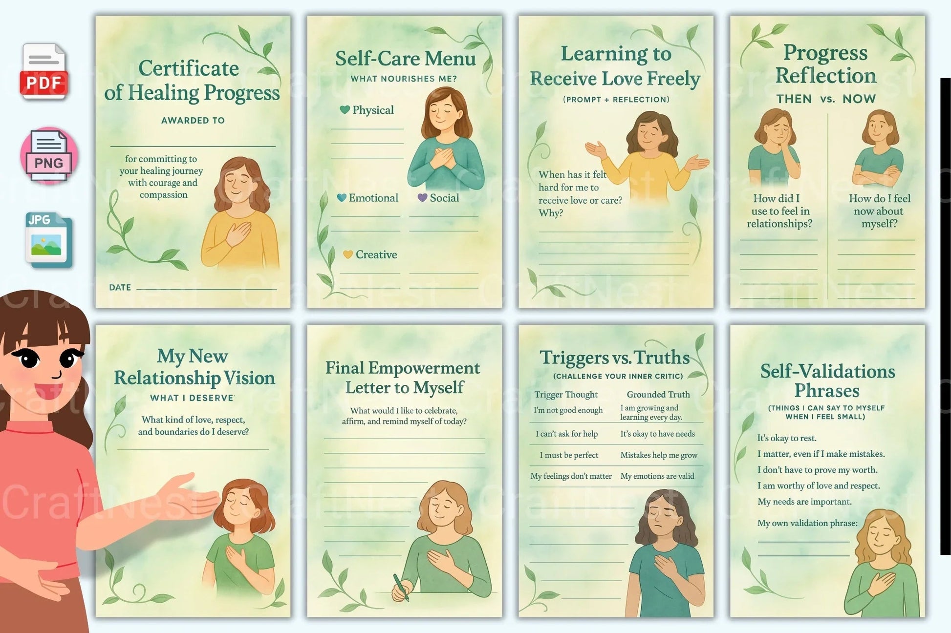 Untangle Workbook: Heal from Codependency - CraftNest - Digital Crafting and Art