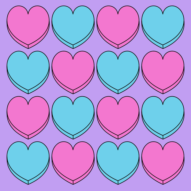 Valentine Seamless Digital Paper 6 - CraftNest - Digital Crafting and Art
