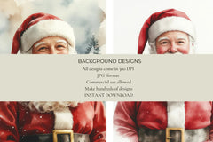 Mr Claus Junk Journal Papers - CraftNest - Digital Crafting and Art
