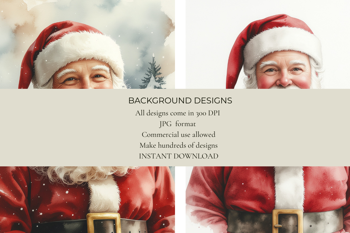 Mr Claus Junk Journal Papers