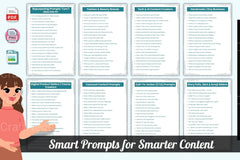 Smart Prompts for Smarter Content - CraftNest - Digital Crafting and Art