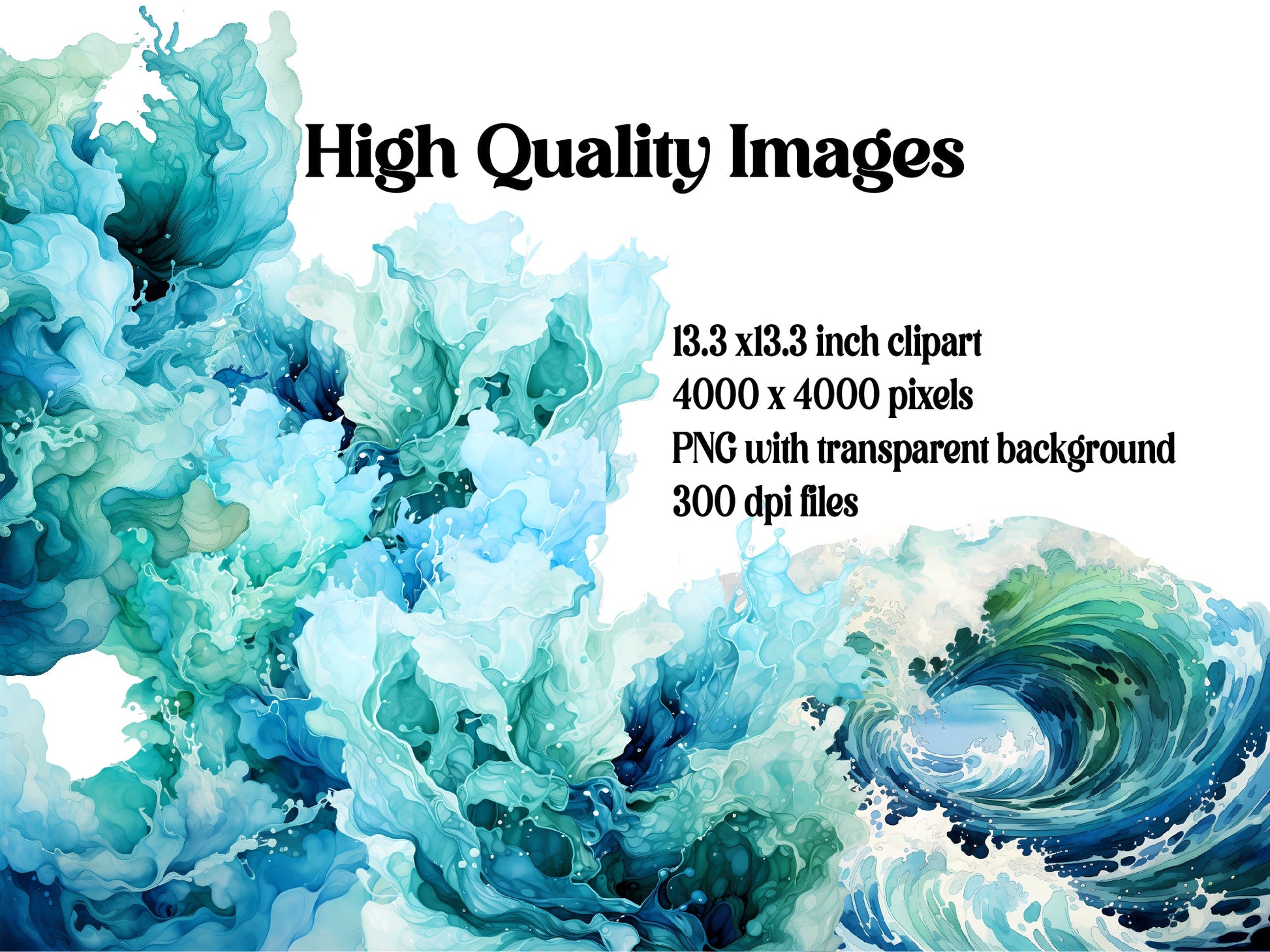 Cool Ocean Clipart - CraftNest