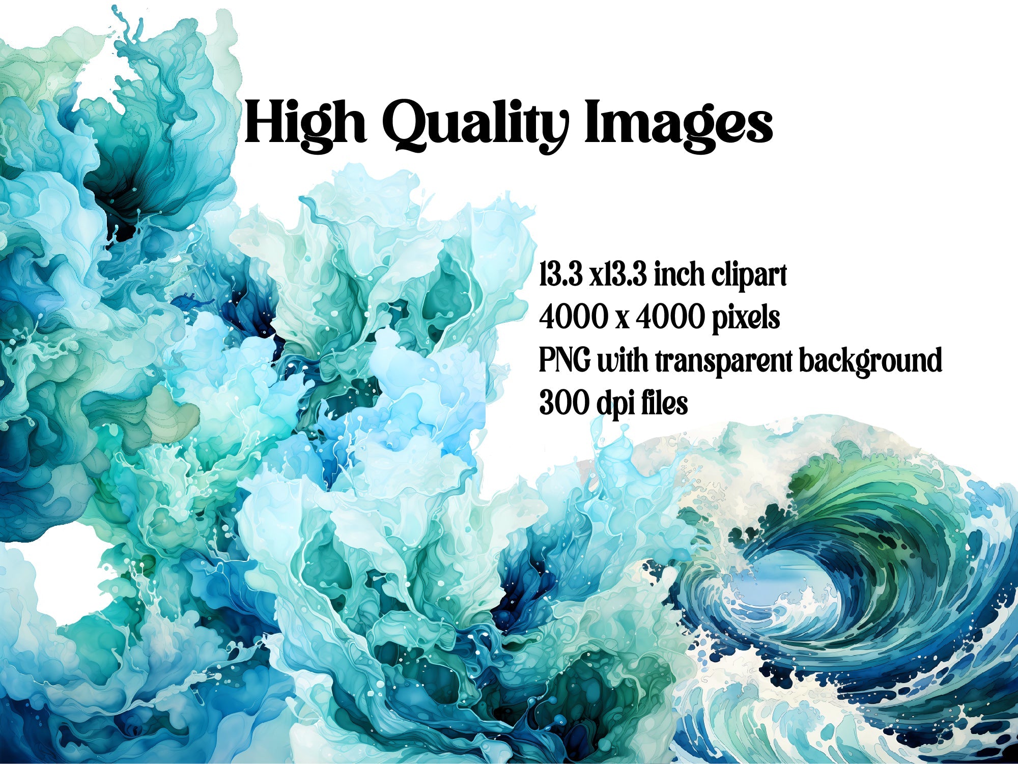 Cool Ocean Clipart - CraftNest