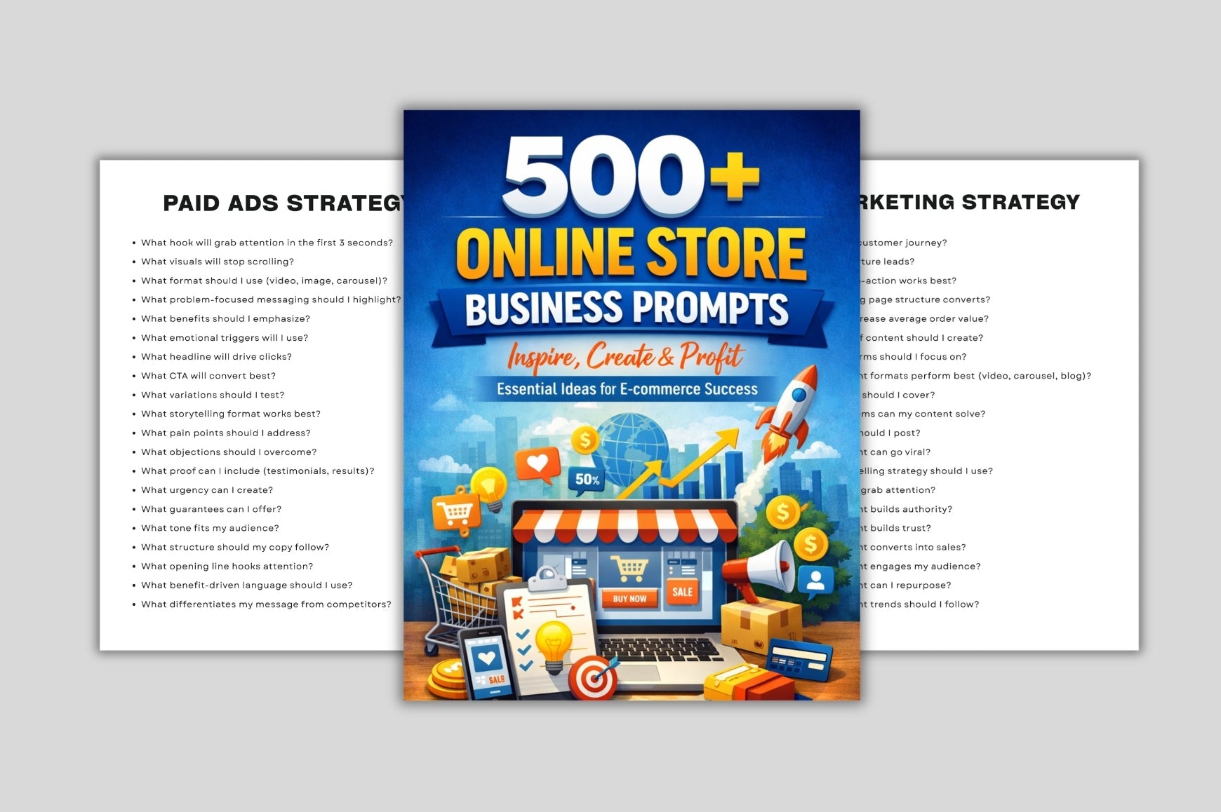 Online Store Business Prompts