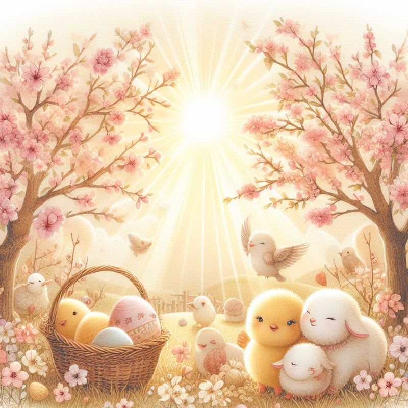 Easter Seamless Digital Paper 1 - CraftNest - Digital Crafting and Art