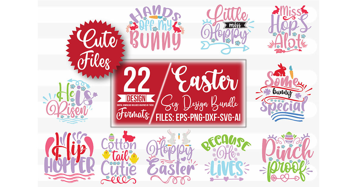 Easter SVG Bundle 12