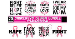 Cancer Awareness SVG Design Bundle - CraftNest - Digital Crafting and Art
