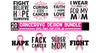 Cancer Awareness SVG Design Bundle
