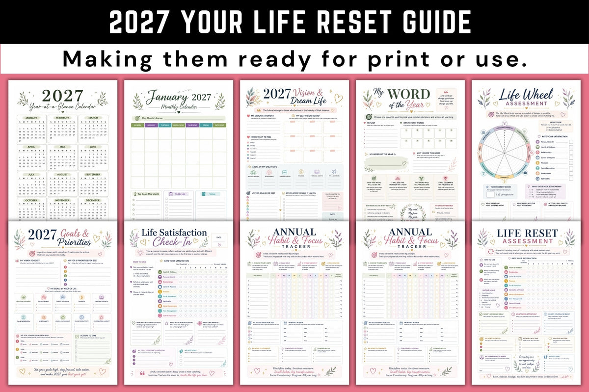 Your Life Reset Guide 2027
