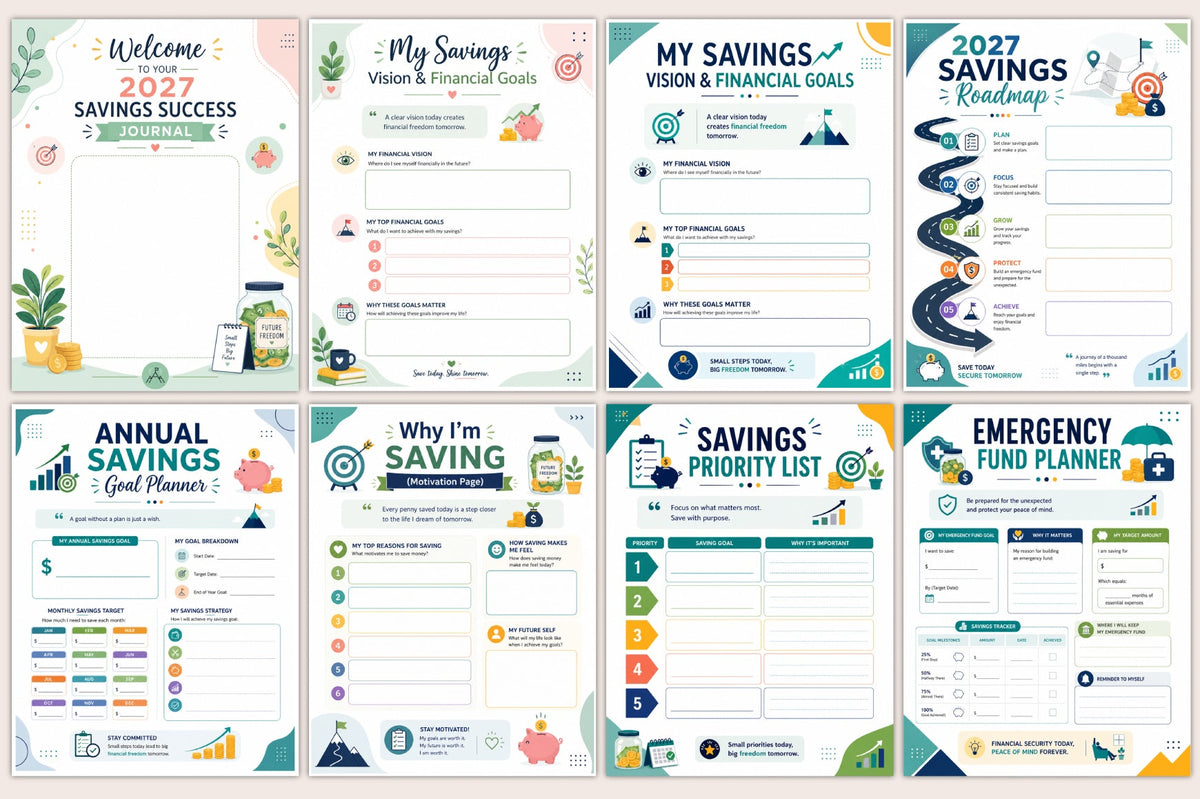 Savings Success Journal 2027