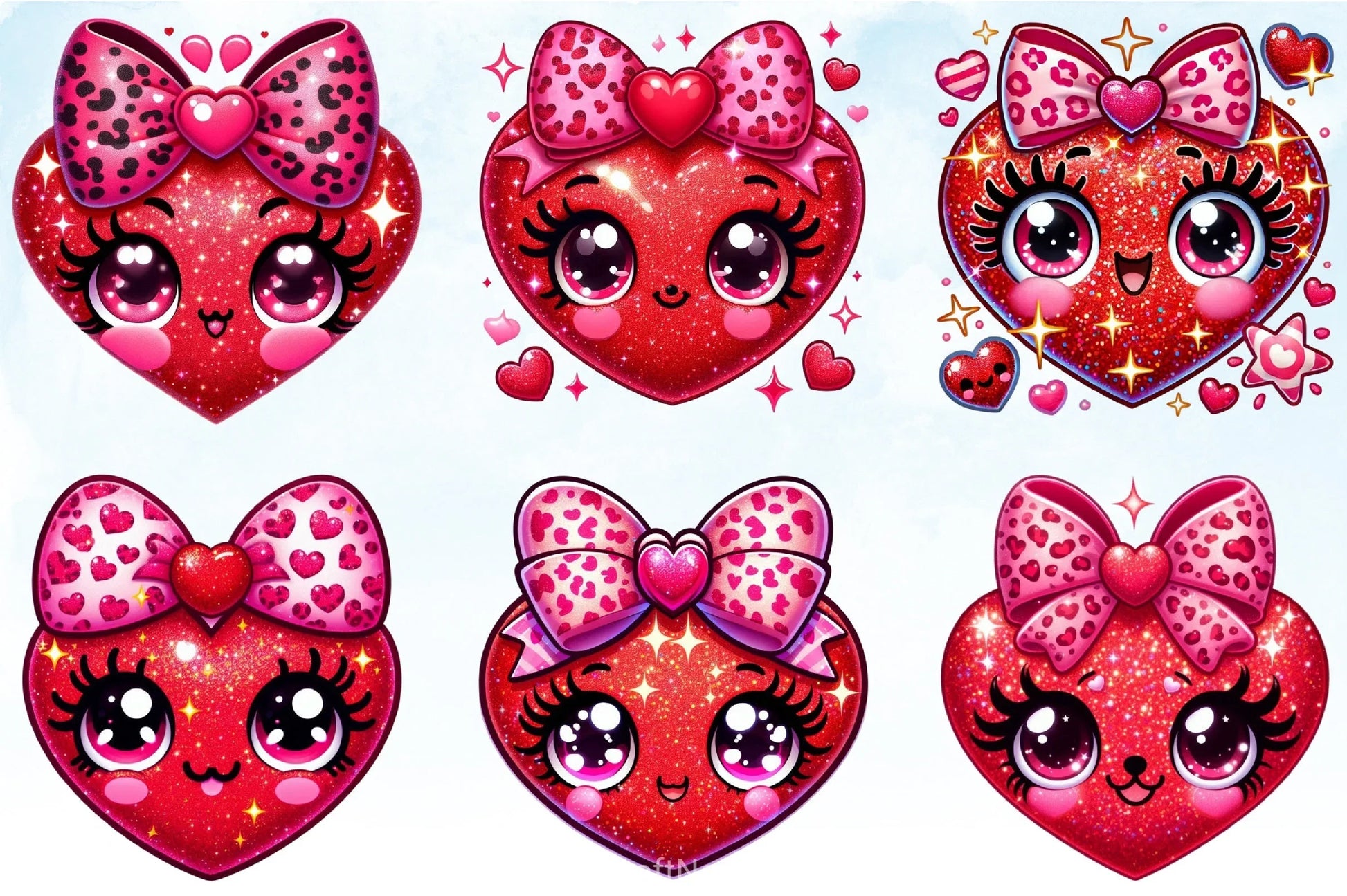 Valentine's Heart Clipart Bundle - CraftNest - Digital Crafting and Art