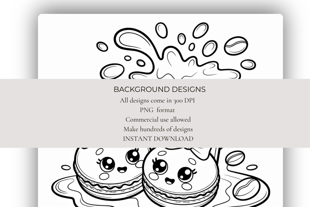 Sweet Sips & Smiles Coloring Book - CraftNest - Digital Crafting and Art