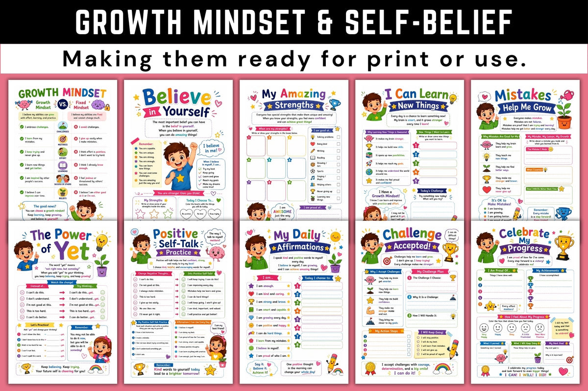 Growth Mindset Self Belief