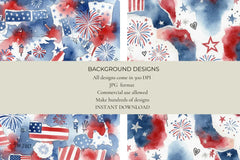 4th of July Junk Journal Papers - CraftNest - Digital Crafting and Art
