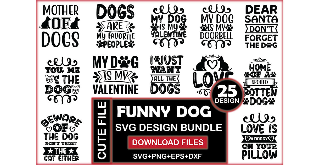Free Dog SVG Bundle