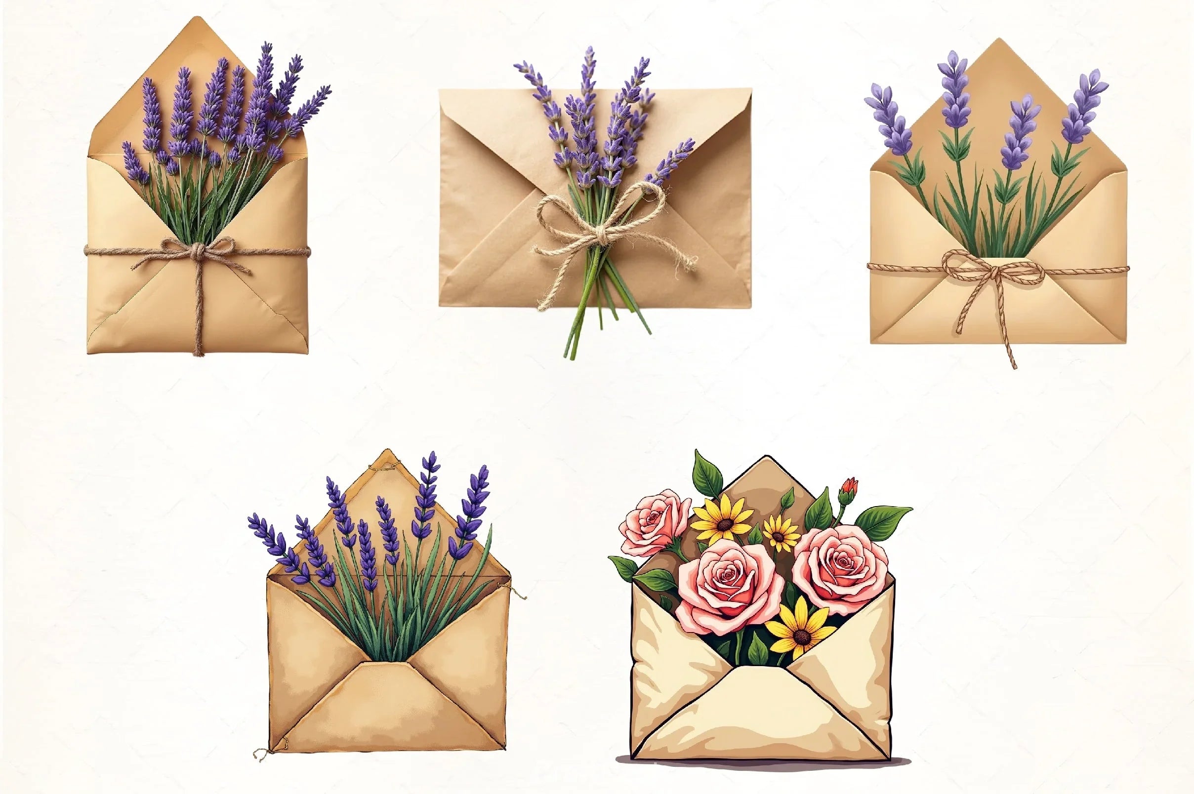 Spring Flower Clipart Bundle 7 - CraftNest - Digital Crafting and Art