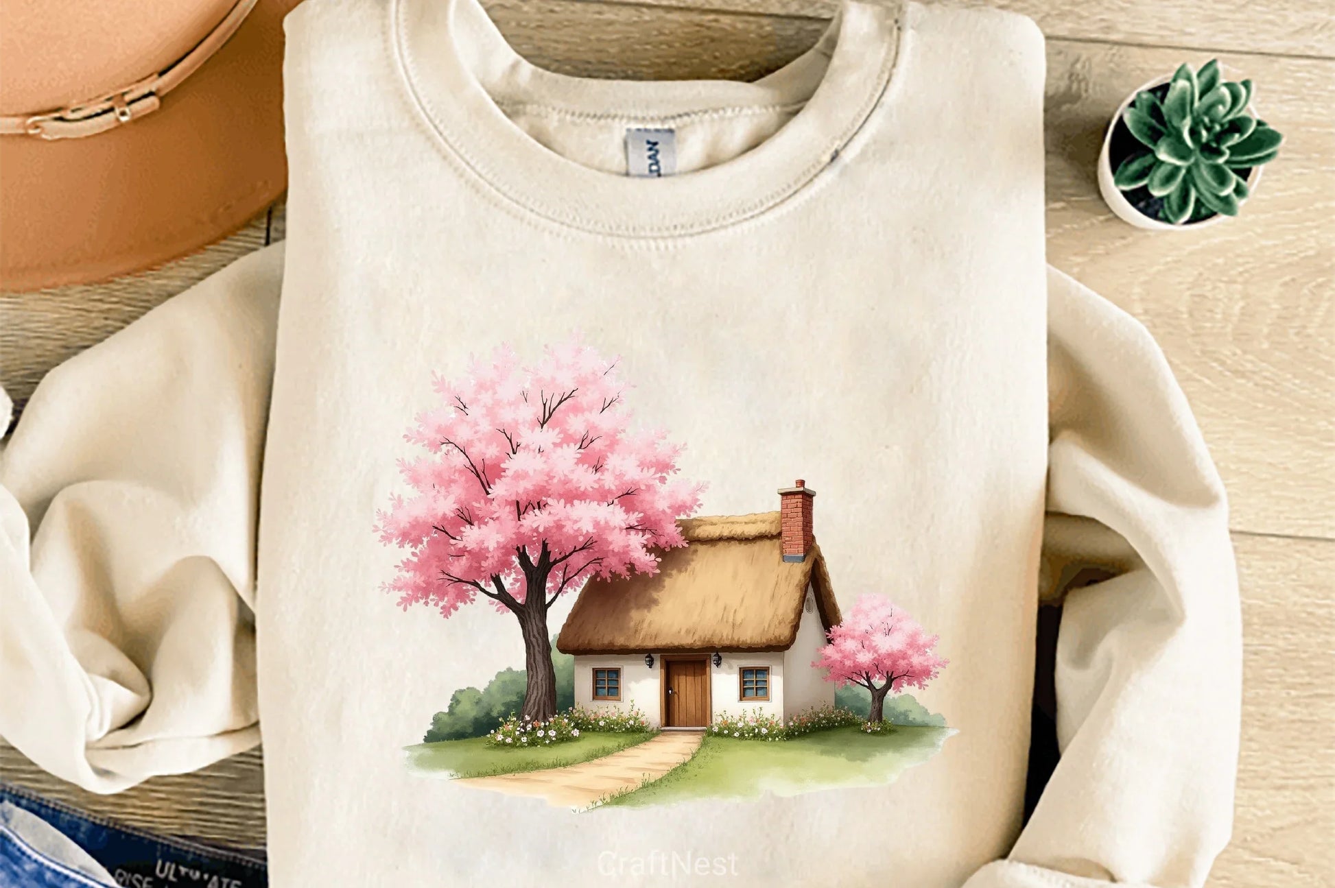 Spring House Clipart Bundle - CraftNest - Digital Crafting and Art