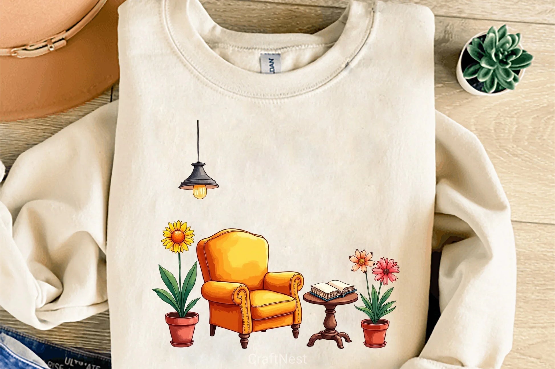 Vintage Spring Reading & Coffee Clipart Bundle - CraftNest - Digital Crafting and Art