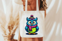 Crazy Owl Clipart Bundle - CraftNest - Digital Crafting and Art