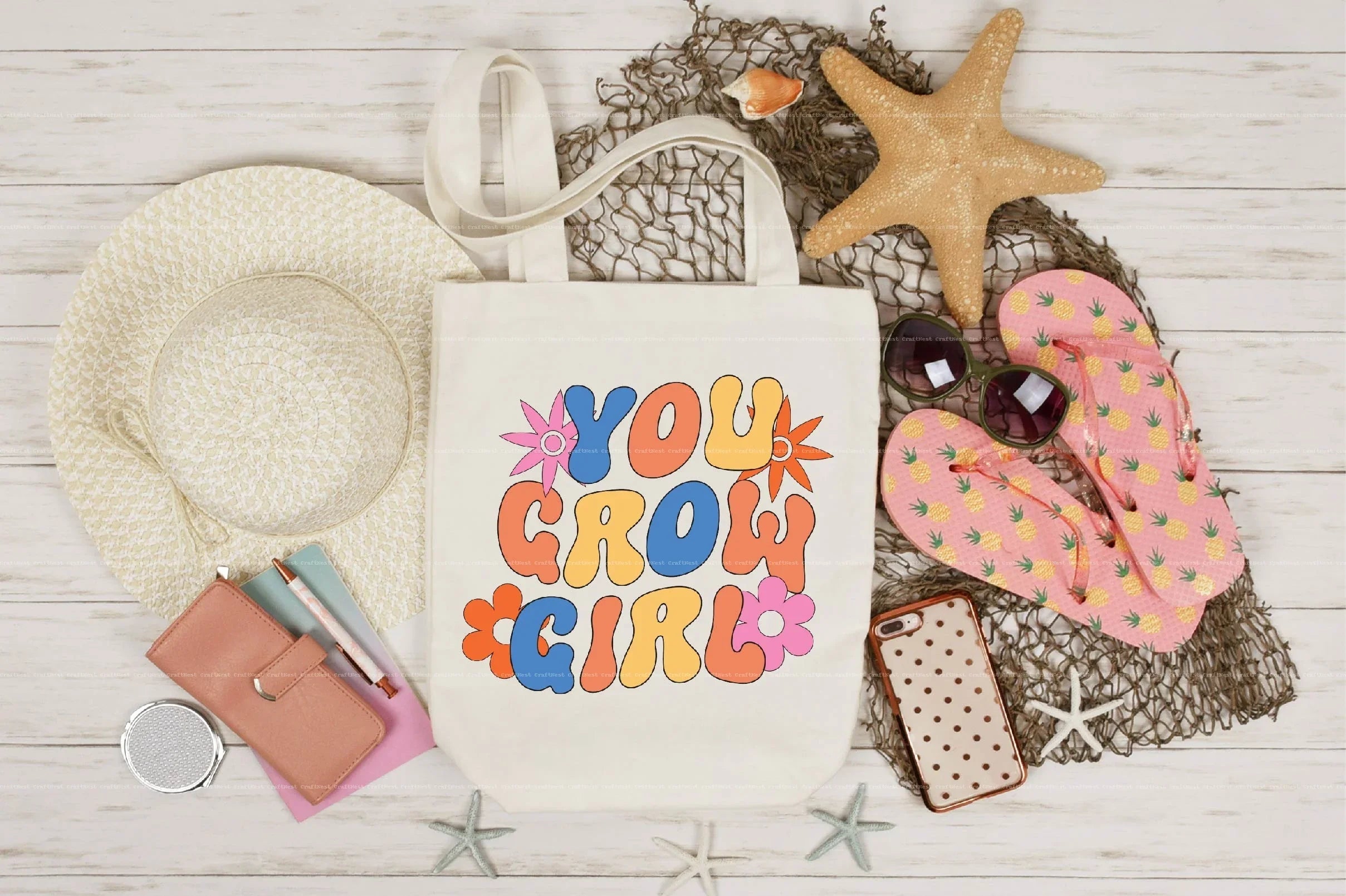 Retro Groovy Quote SVG Bundle - CraftNest - Digital Crafting and Art