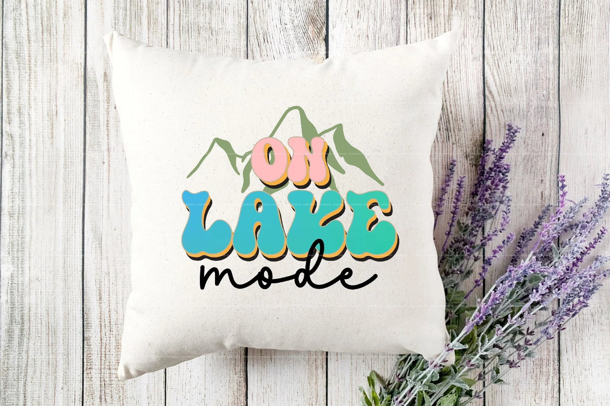 Retro Lake SVG Bundle - CraftNest - Digital Crafting and Art