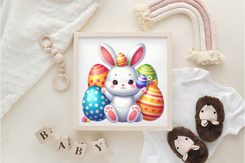 Easter Bunny Clipart Bundle 1 - CraftNest - Digital Crafting and Art
