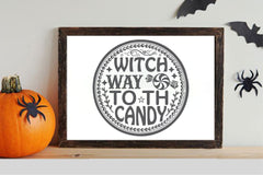 Halloween Round Sign SVG Bundle - CraftNest - Digital Crafting and Art