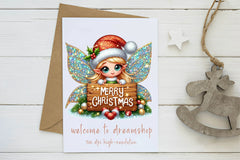 Christmas Fairy Clipart Bundle - CraftNest - Digital Crafting and Art