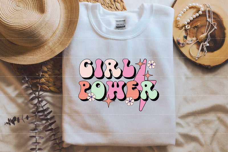 Retro Girl Power Quote SVG Bundle - CraftNest - Digital Crafting and Art