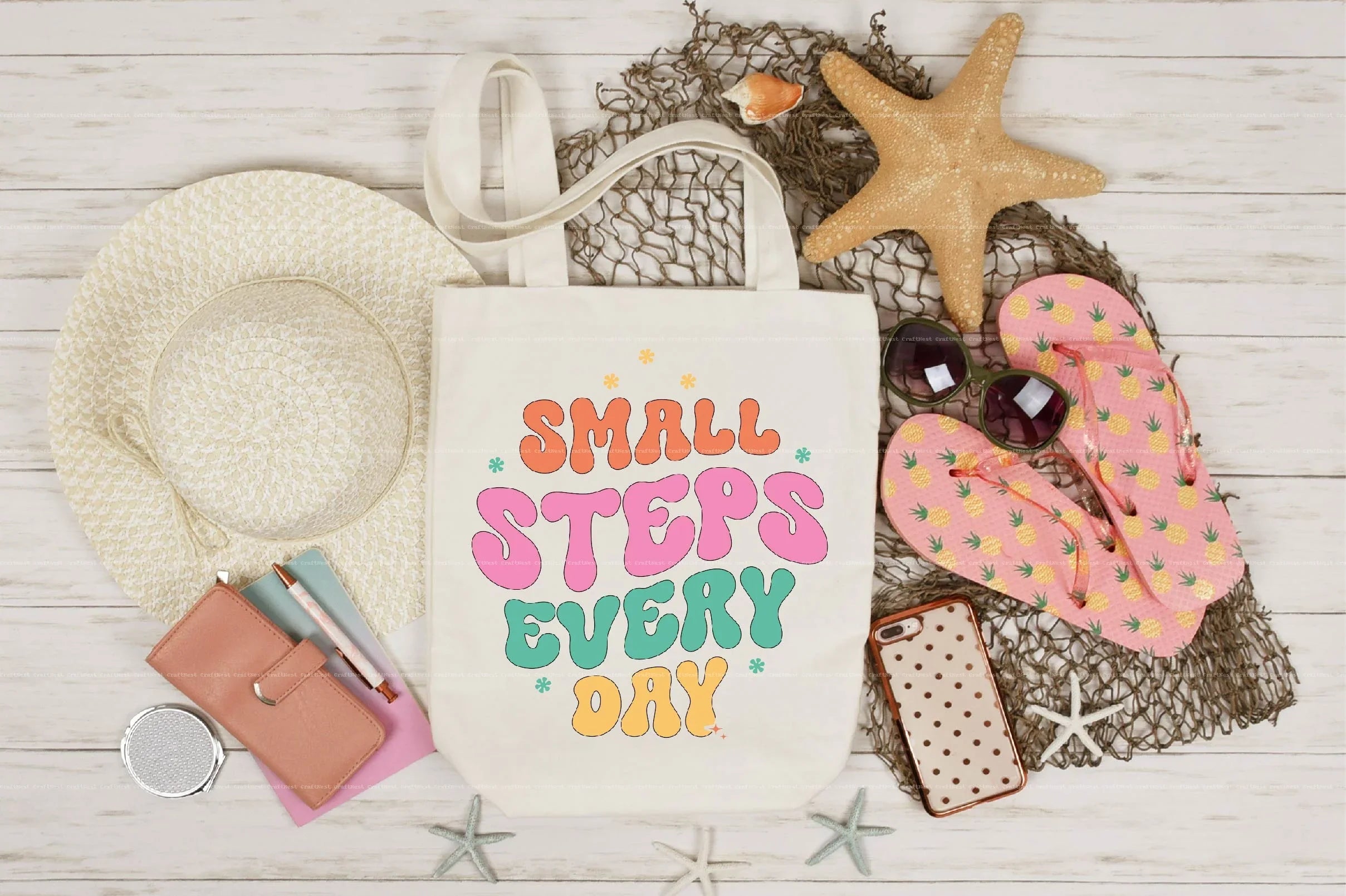 Retro Groovy Quote SVG Bundle - CraftNest - Digital Crafting and Art