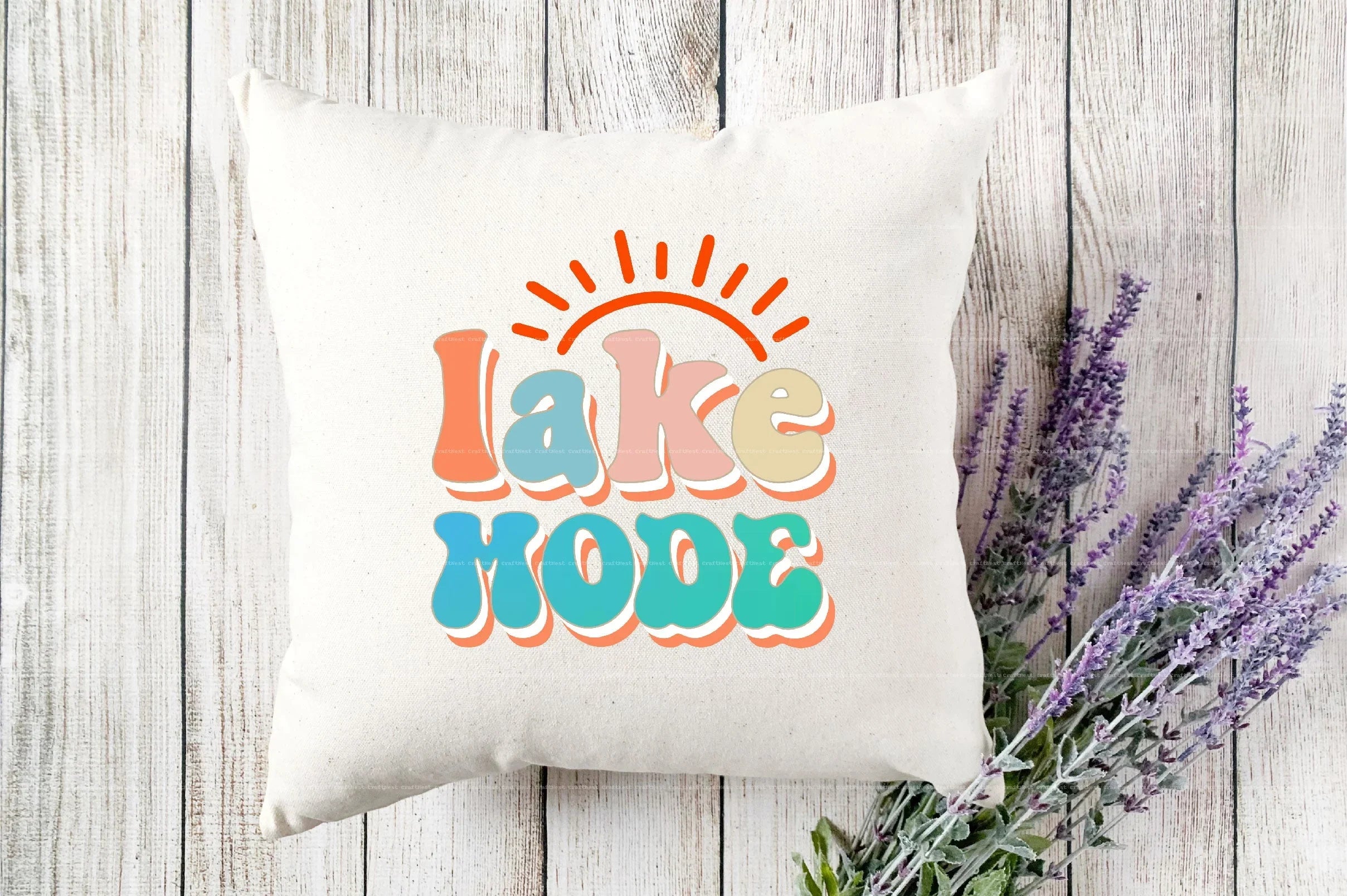 Retro Lake SVG Bundle - CraftNest - Digital Crafting and Art