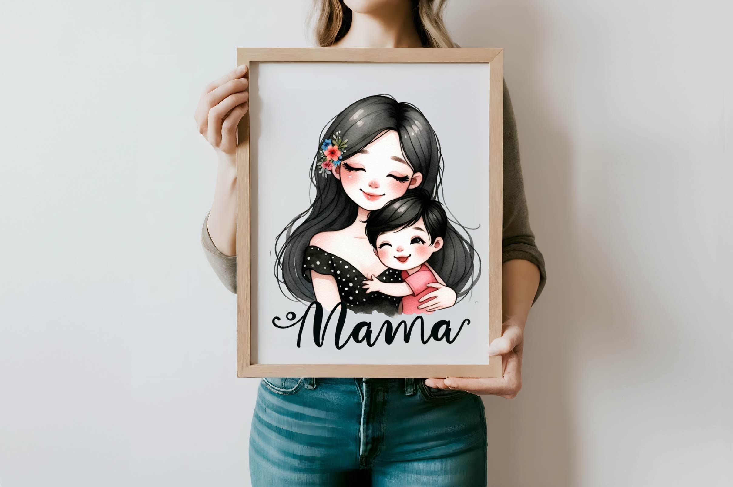 Mother Daughter And Son Clipart Bundle - CraftNest - Digital Crafting and Art