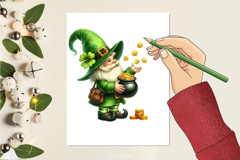 St Patricks Day Clipart Bundle - CraftNest - Digital Crafting and Art