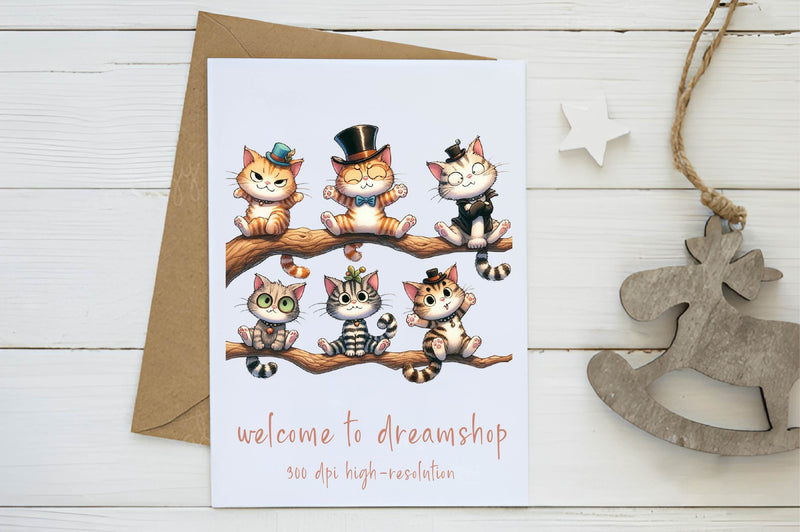 Cat Clipart Bundle - CraftNest - Digital Crafting and Art