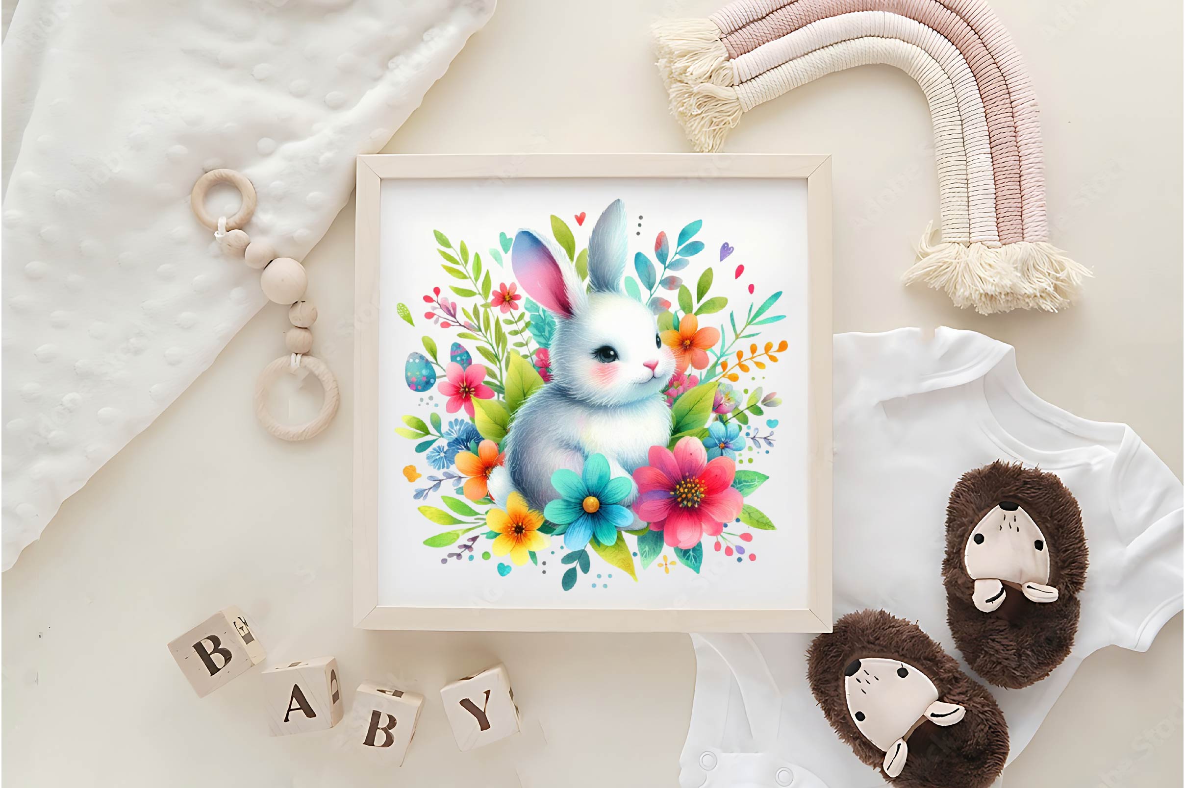 Easter Bunny Clipart Bundle 10 - CraftNest - Digital Crafting and Art