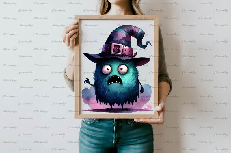 Halloween Scary Monster Clipart Bundle - CraftNest - Digital Crafting and Art