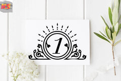 Number SVG Bundle 99 - CraftNest - Digital Crafting and Art