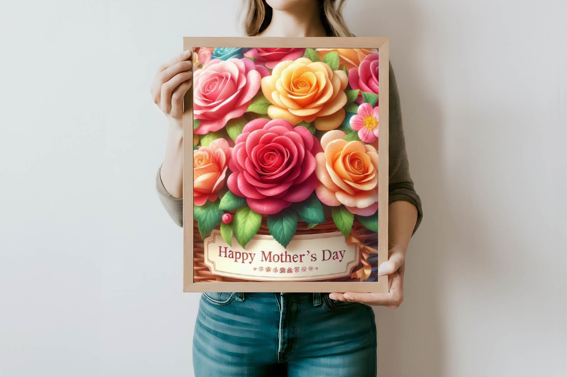 Mother's Day Basket Of Flowers Clipart Bundle - CraftNest - Digital Crafting and Art