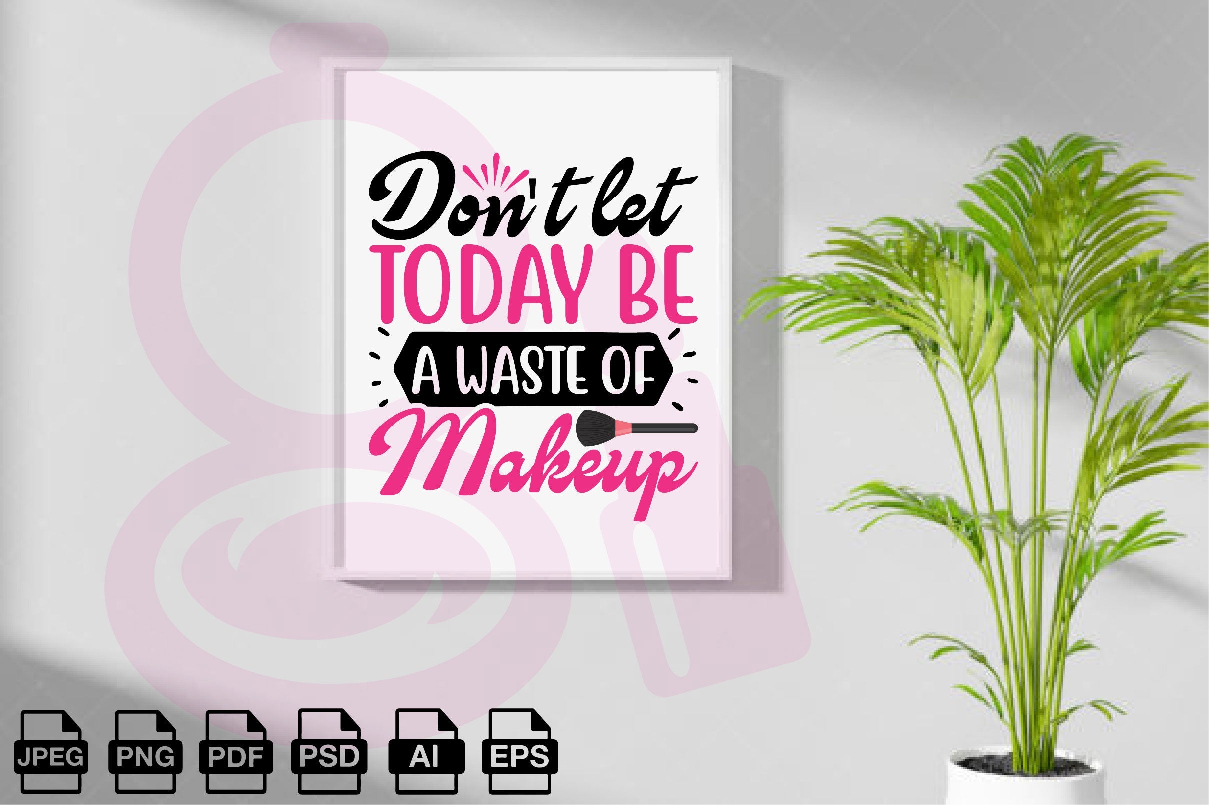 Makeup SVG Bundle 7 - CraftNest - Digital Crafting and Art
