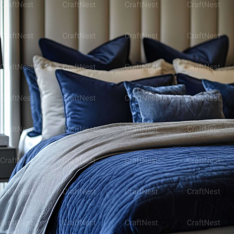 Blue Decor Stock Images - CraftNest - Digital Crafting and Art