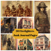 Firefighters Junk Journal Pages