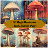Magic Mushrooms Junk Journal Pages