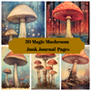 Magic Mushrooms Junk Journal Pages