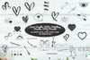 Valentine Love & Wedding Doodles Clipart Bundle