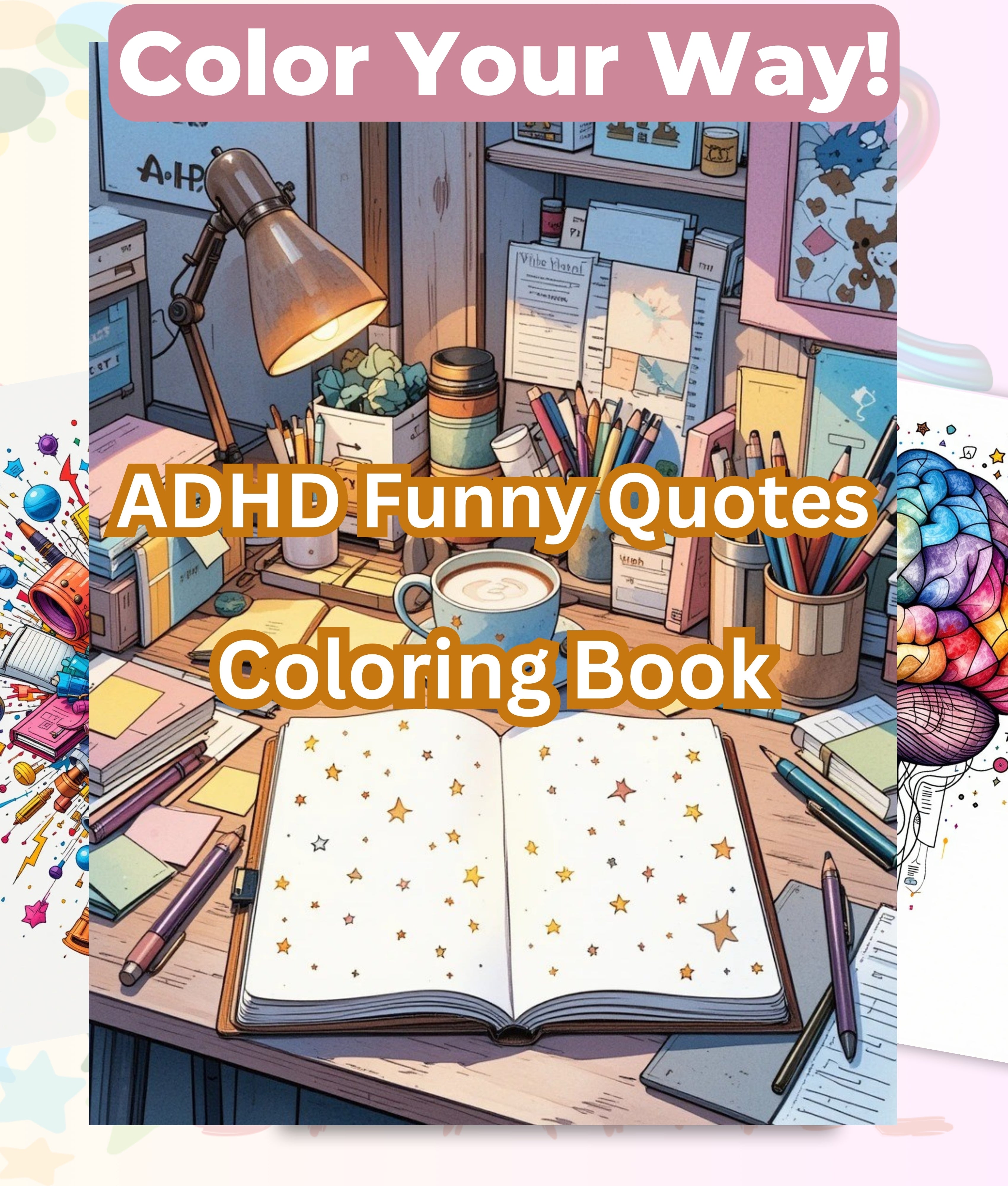ADHD Coloring Book Bundle