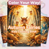 Autumn Fairies Coloring Books for Kids Bundle