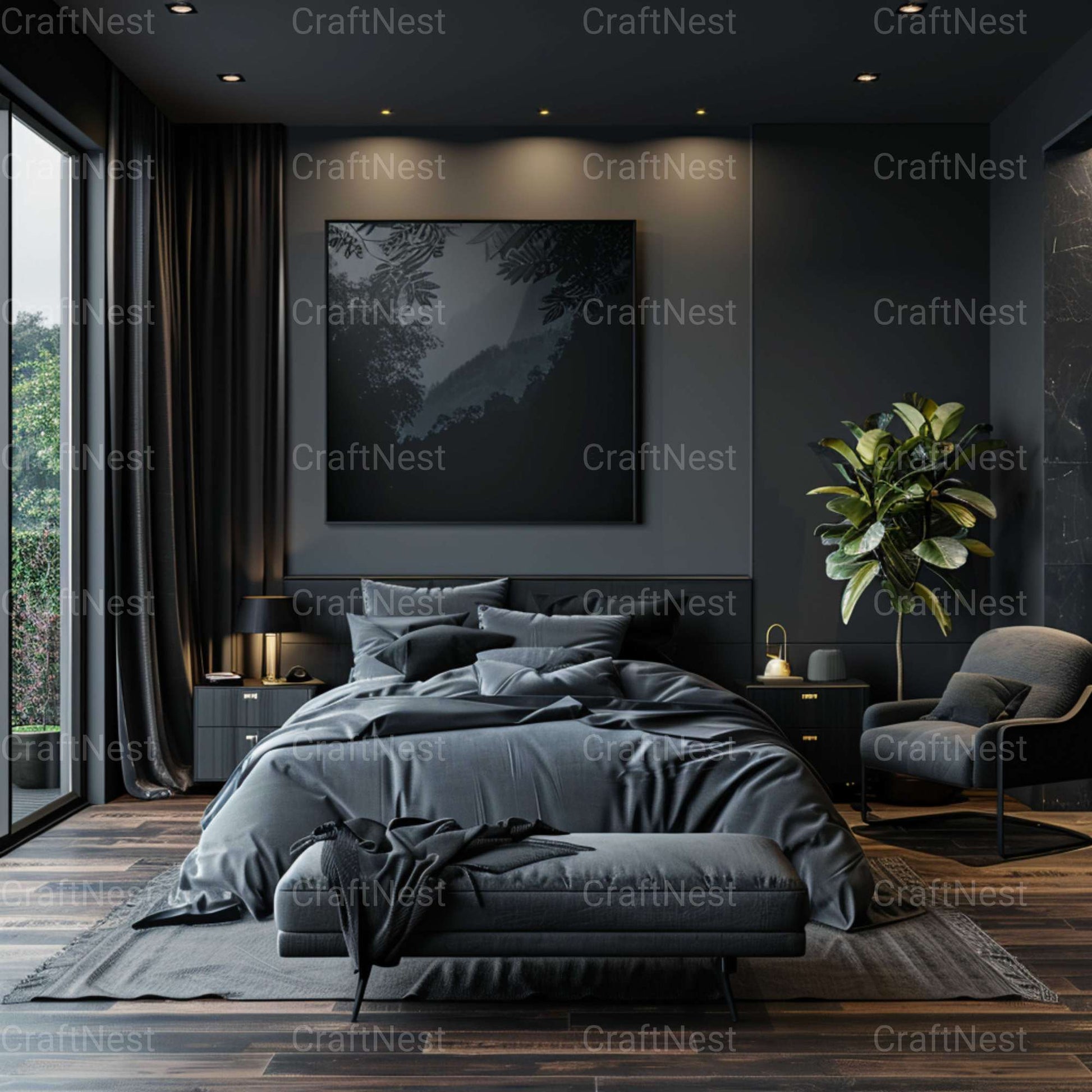 Male Bedroom Stock Images - CraftNest - Digital Crafting and Art