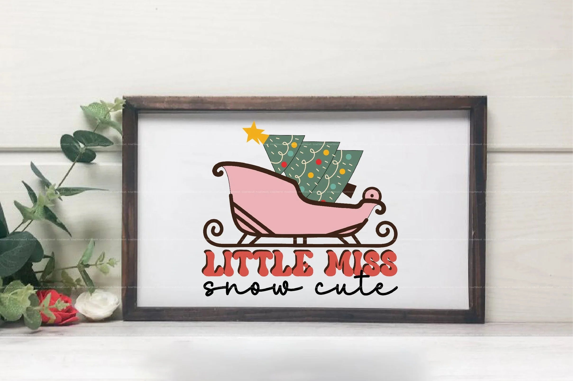 Retro Christmas Clipart Bundle